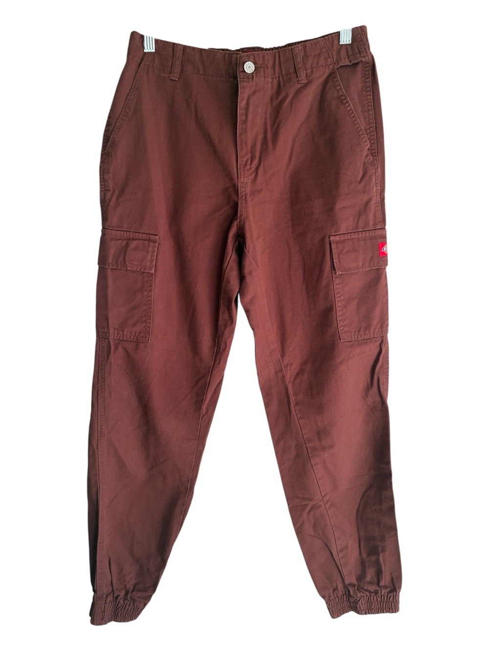 Dickies Brick Red Burgundy Utility Y2K Cargo Skater Streetwear Jogger Size M